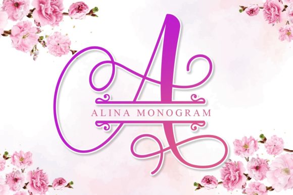 Alina Monogram Font: A Decorative Typeface That Elevates Creative Design