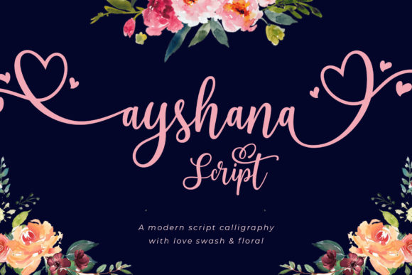 Ayshana Script: Timeless Handwritten Font