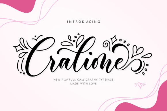 Cralione Script Font: A Versatile Typeface for Creative Professionals