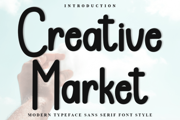 Creative Market Font: Handsome Brings Soft Character to Your Designs