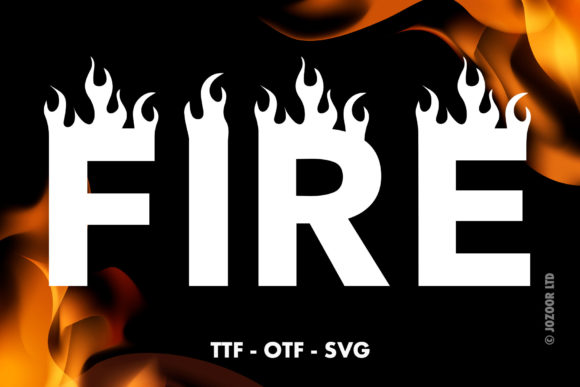 Fire Font: A Bold Decorative Typeface for Creative Projects That Demand Attention