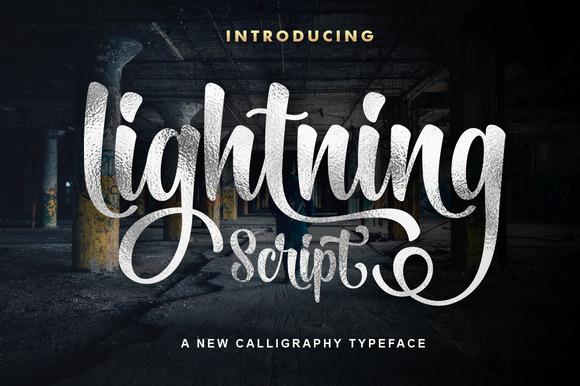 Lightning Script: The Handwritten Typeface That Elevates Brand Design