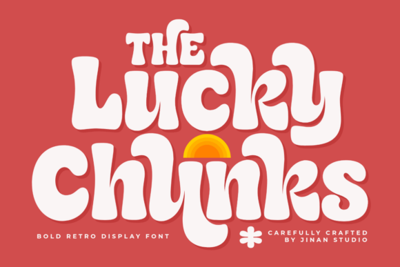 Lucky Chunks: A Bold Retro Display Font for Modern Design