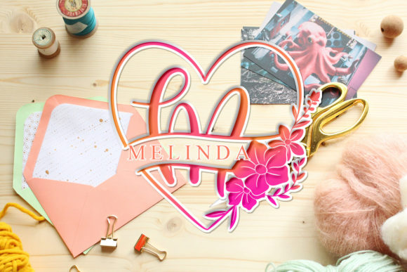Melinda Monogram Font