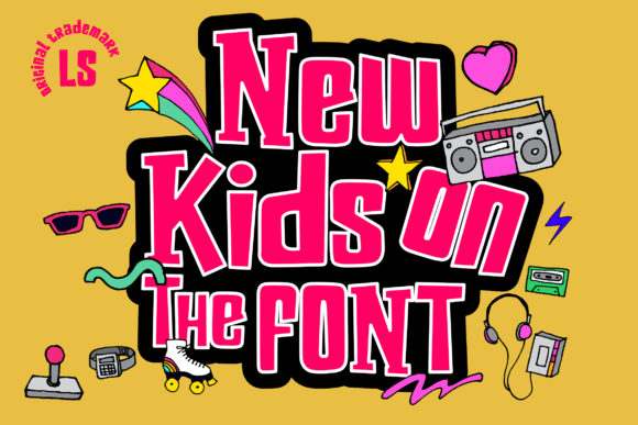 New Kids on the Font: A Playful Display Typeface for Children’s Projects