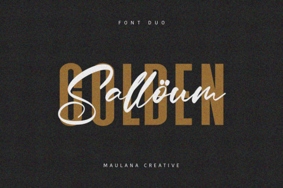 Salloum Golden Font Duo: A Match Made in Heaven
