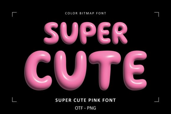Super Cute Font: A Sweet, Rounded Typeface for Joyful Designs