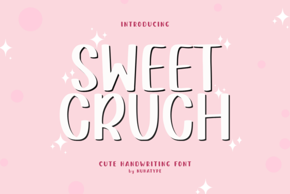Sweet Crush Font: A Handwritten Typeface with Heart