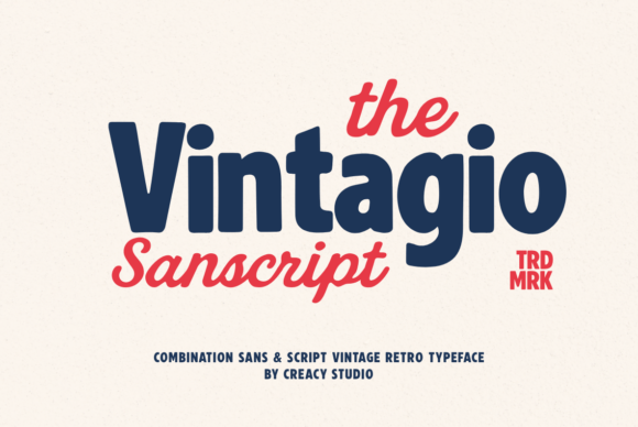 The Duality of Design: Understanding the Vintagio Sanscript Duo Font Hybrid