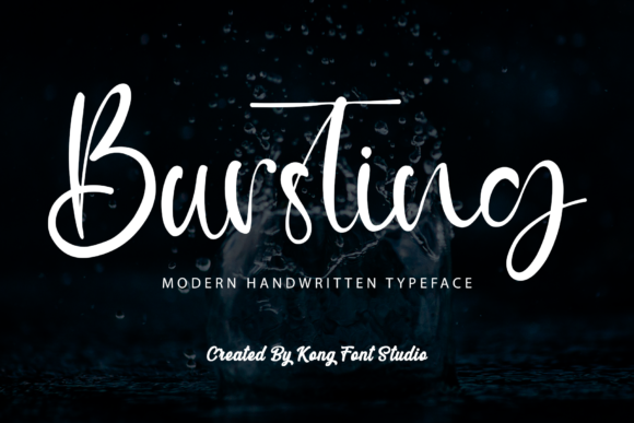 The Expressive Charm of Bursting Font in Modern Design