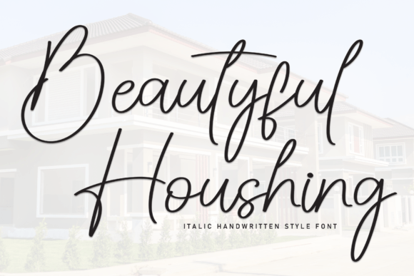 The Natural Charm of Beautyful Houshing Font in Modern Design