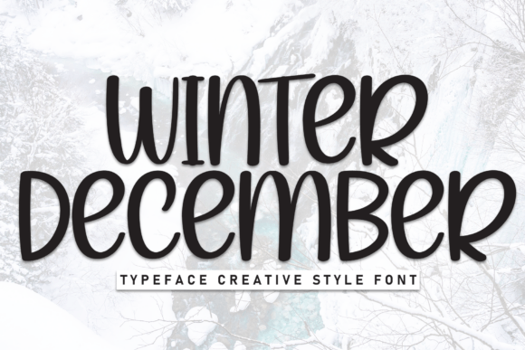 Winter December Font: Handwritten Charm