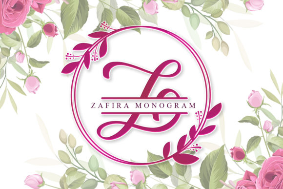Zafira Monogram Font: A Decorative Typeface with Genuine Charm